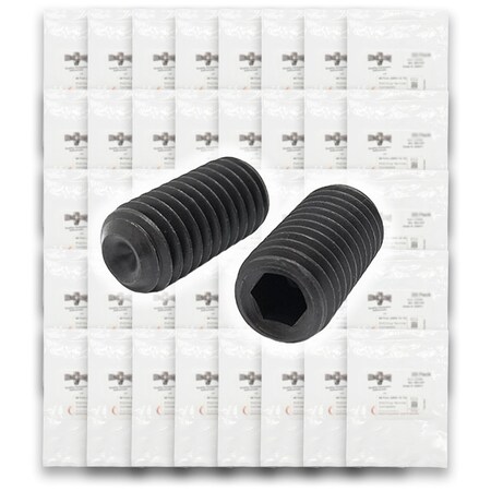 Boltsandnuts.Com Inch Alloy Steel Cup Point Allen Socket Set Screw Black Oxide - 1440 PCS Assortment Kit #281